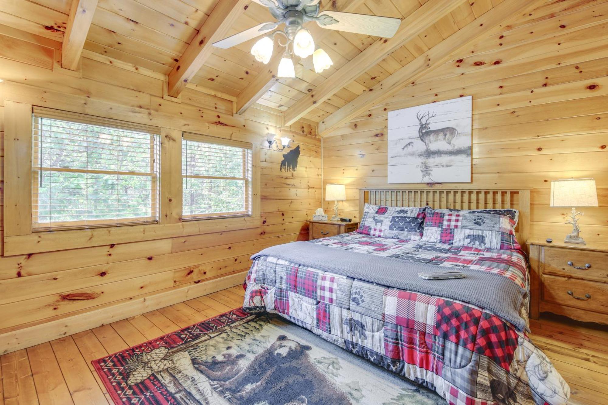 Sevierville Cabin With Deck Minutes To Pigeon Forge Екстер'єр фото
